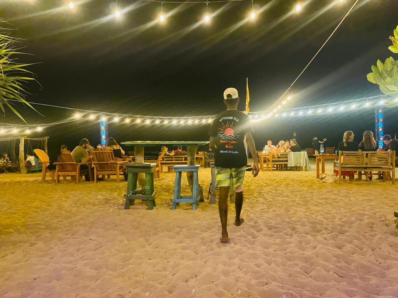 Vitamin Sea Beach Cabana นิลาเวลี ภายนอก รูปภาพ